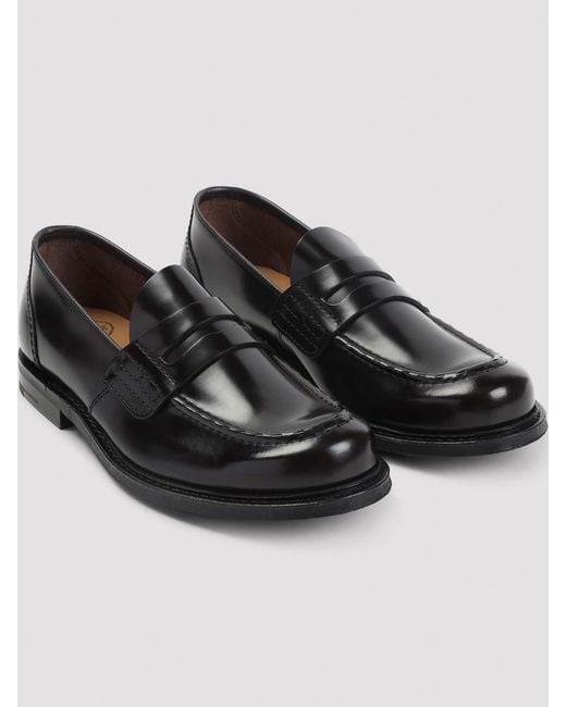 Church's Black Farsley Loafers for men
