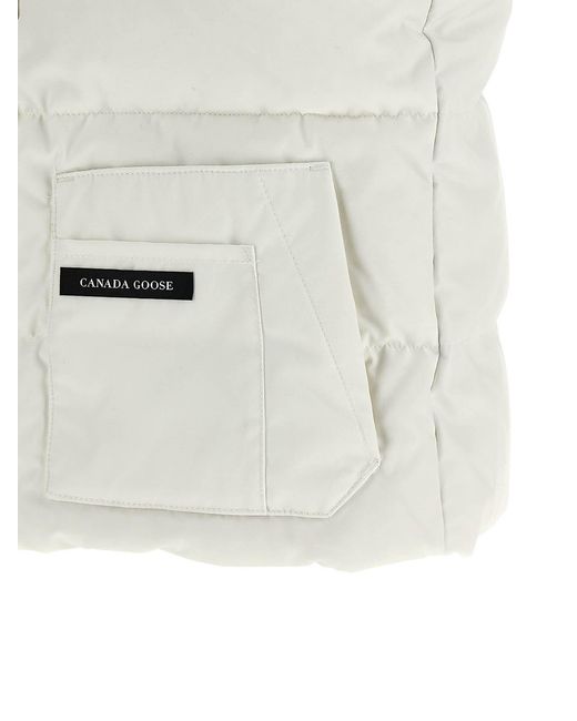 Canada Goose White Vest