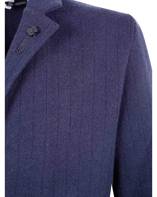 Lardini Blue Jacket for men