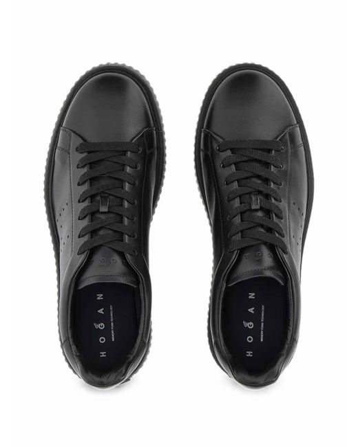 Hogan Black Flat Sneaker, for men