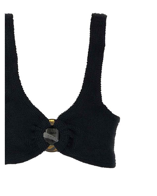 Hunza G Black Nadine Bikini