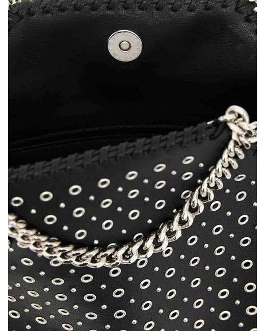 Stella McCartney Black Tiny Falabella Handbag