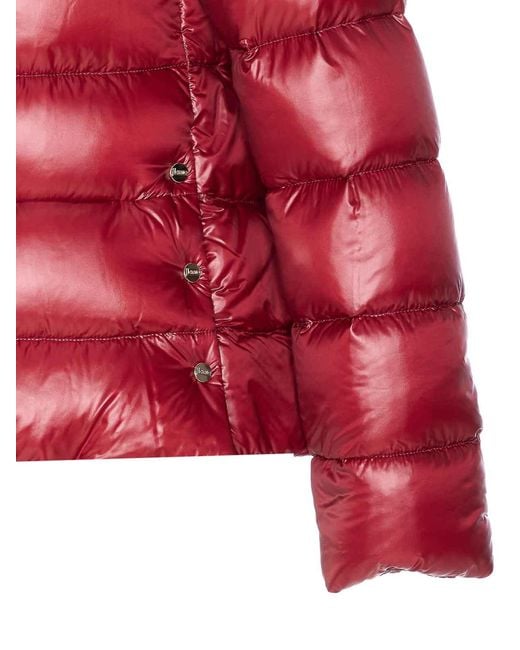 Herno Red Down Jacket