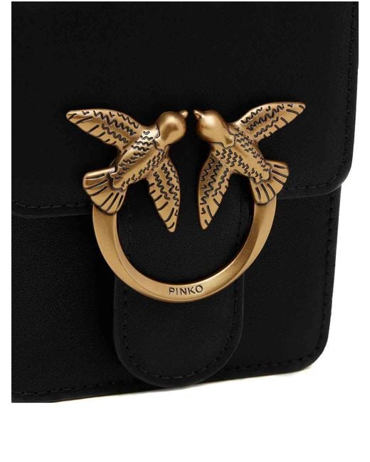 Pinko Black Shoulder Bags