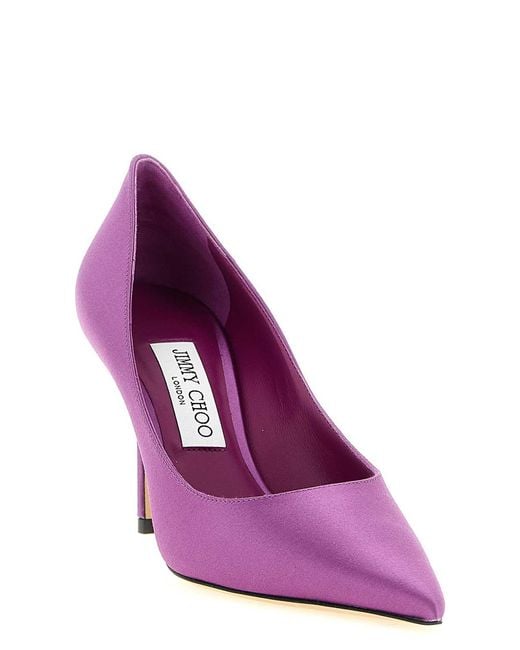 Jimmy Choo Purple Love Pumps