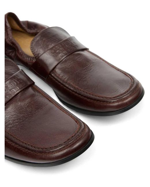 MM6 by Maison Margiela Brown Mocassin