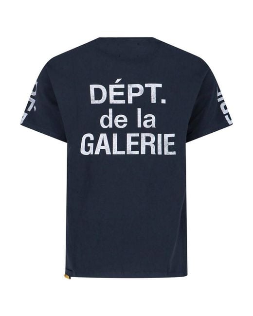 GALLERY DEPT. Blue Logo T-Shirt for men