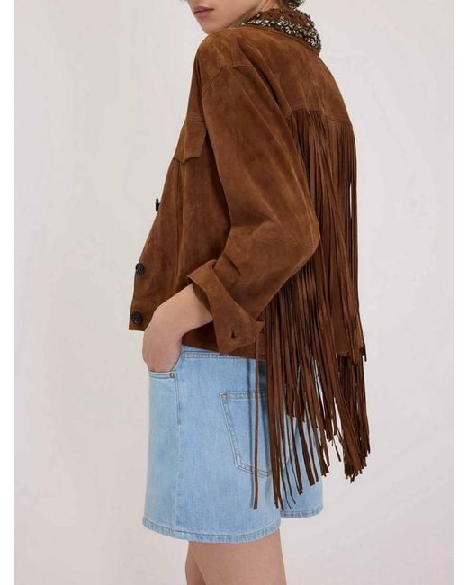 Ermanno Scervino Brown Jacket