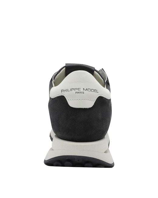 Philippe Model Black Tropez Haute Sneakers for men