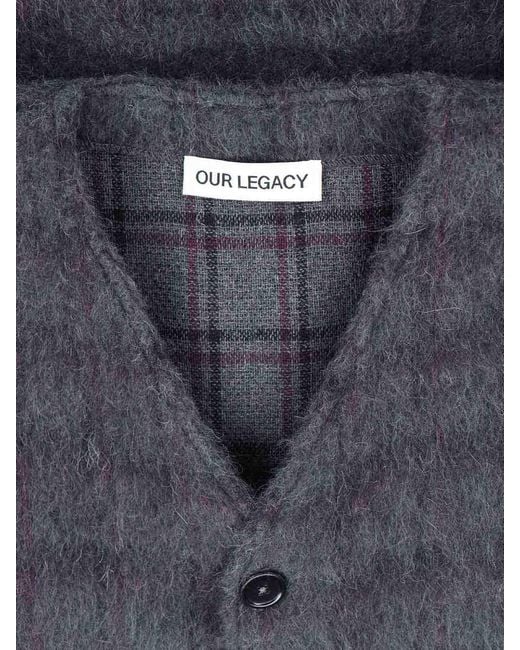 Our Legacy Blue Cardigan for men