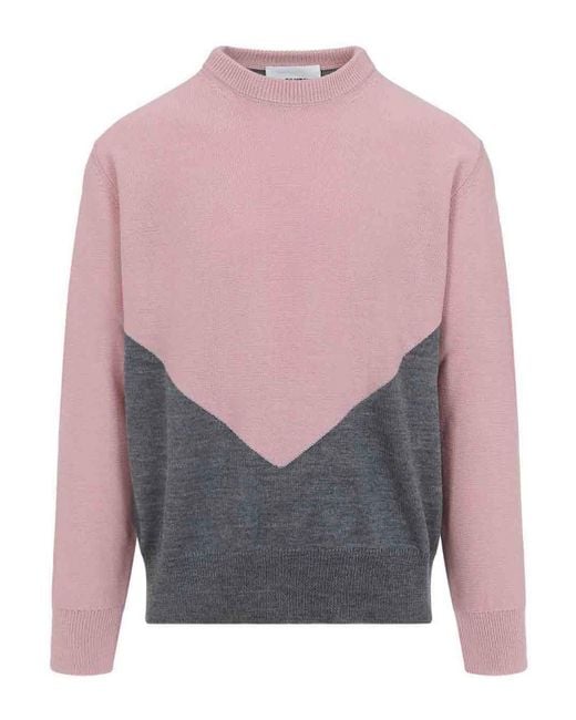 Jil Sander Gray Cn Long Sleeves Jumper for men