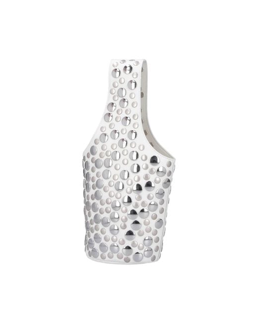 Khaite White Livia Small Tote Bag