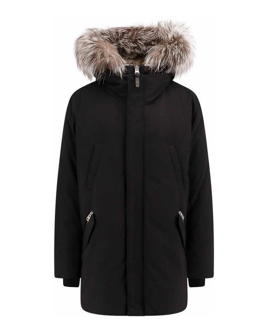 Mackage Black Down Jacket for men