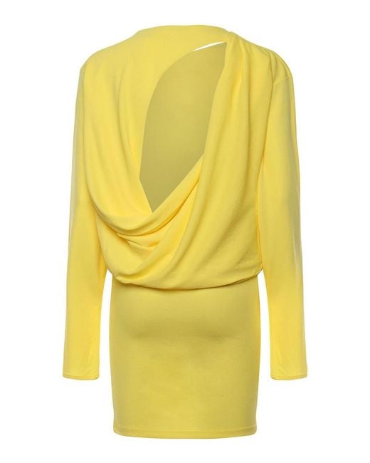 Jacquemus Yellow "Mistral" Dress