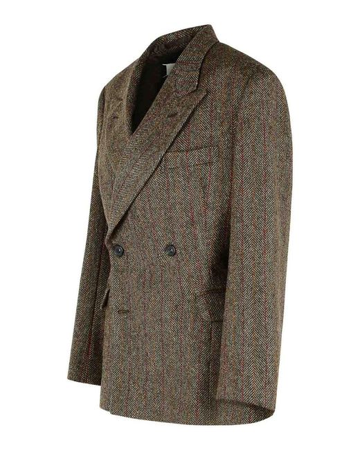 Maison Margiela Green Wool Blazer