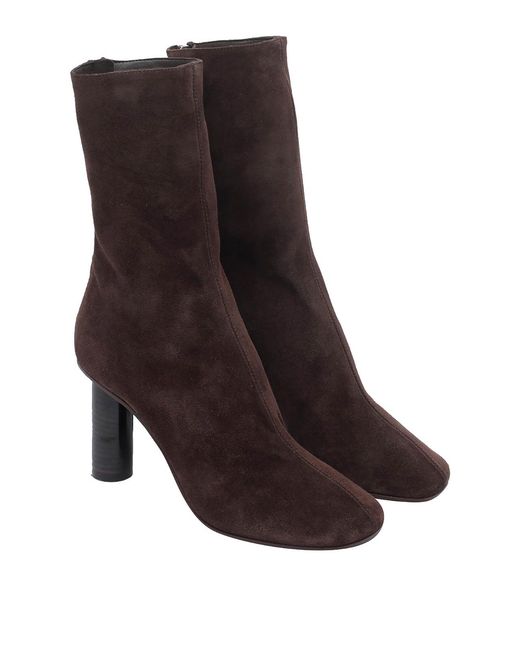 Paris Texas Brown Alice Ankle Boot 85