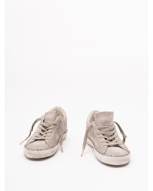 Golden Goose Deluxe Brand Brown 'Super-Star' Sneakers