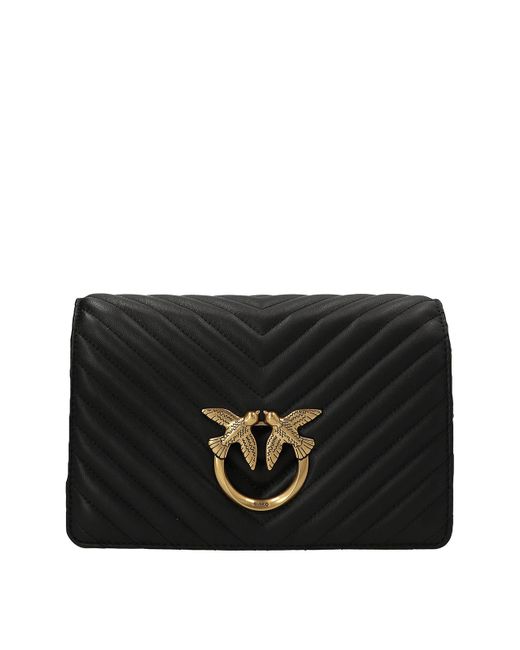 Pinko Black Love Click Classic Bag