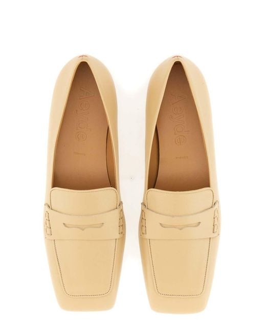Aeyde Natural Loafers