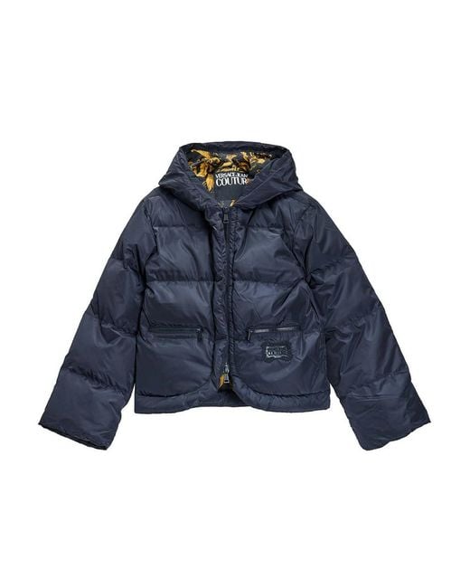Versace Jeans Couture Blue Padded Jacket