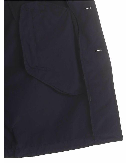 Aspesi Blue Lemon Overcoat for men
