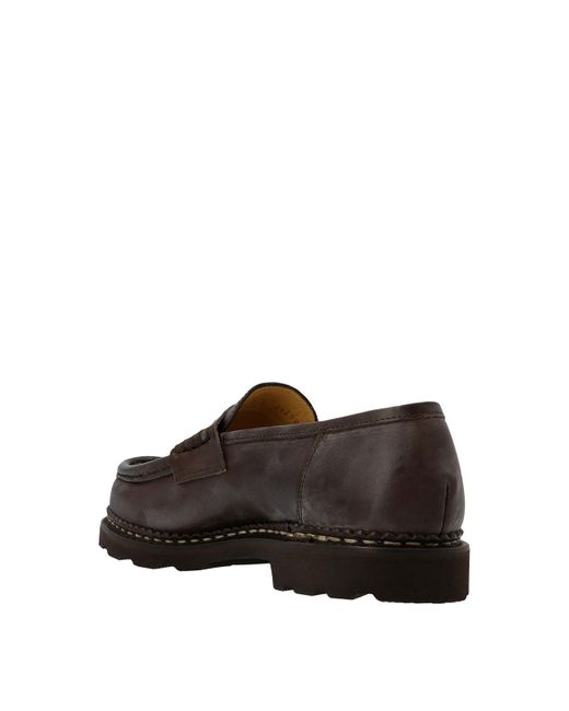 Paraboot Brown Remis Loafers for men