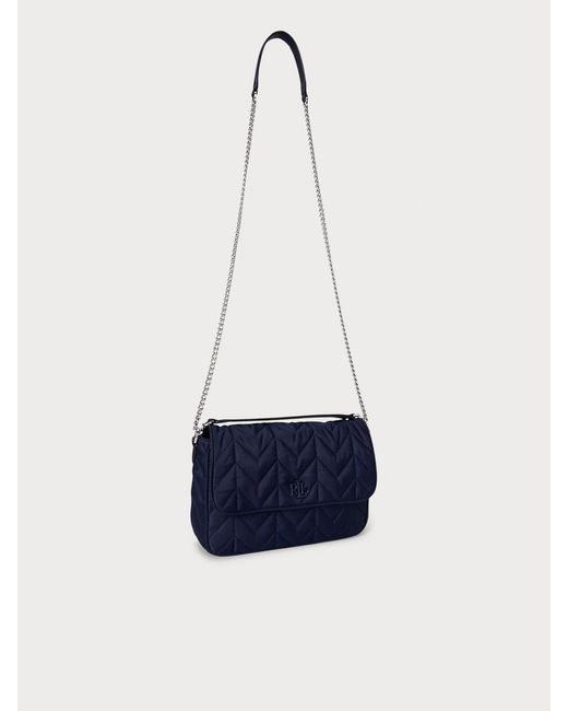 Ralph Lauren Blue Stevie Msngr-Crossbody-Medium