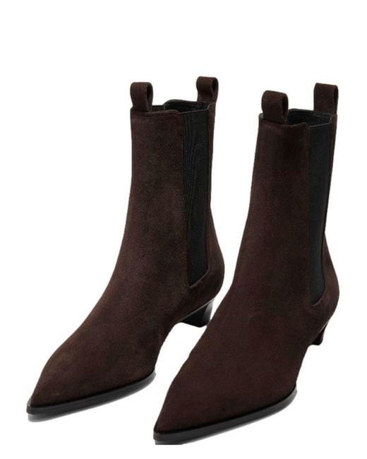 Aeyde Black Kiki Chelsea Boots