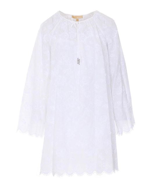 MICHAEL Michael Kors White Voile Dress