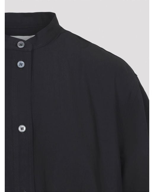 Studio Nicholson Black Bloch Ikela Mini Dress
