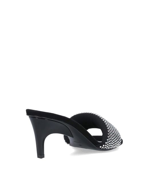 The Attico Black Sandals