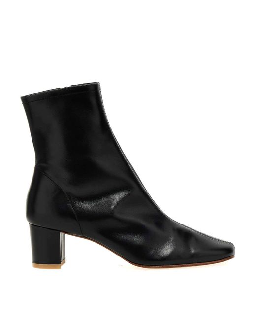 By Far Black Sofia Ankle Boots