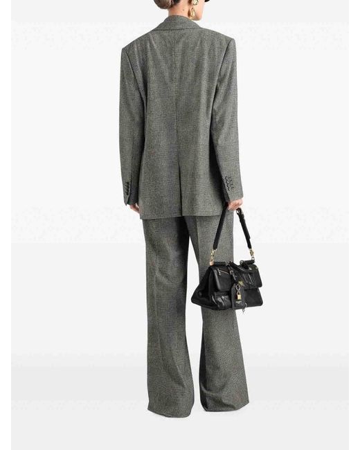 Dolce & Gabbana Gray Prince Of Wales Jacket