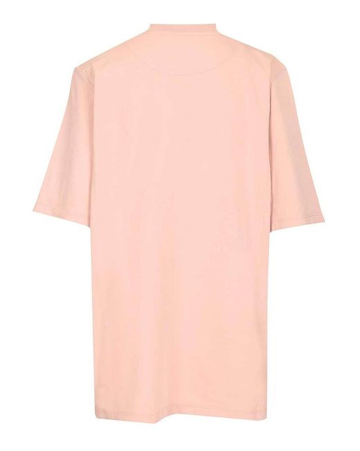 The Attico Pink Jersey T-Shirt