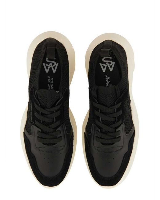 Stuart Weitzman Sneaker 5050 in Black Lyst UK