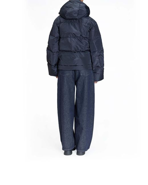 Versace Jeans Couture Blue Padded Jacket