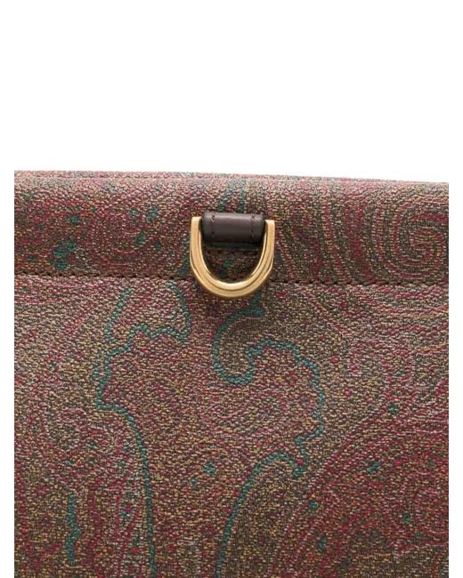 Etro Brown Clutch Bag