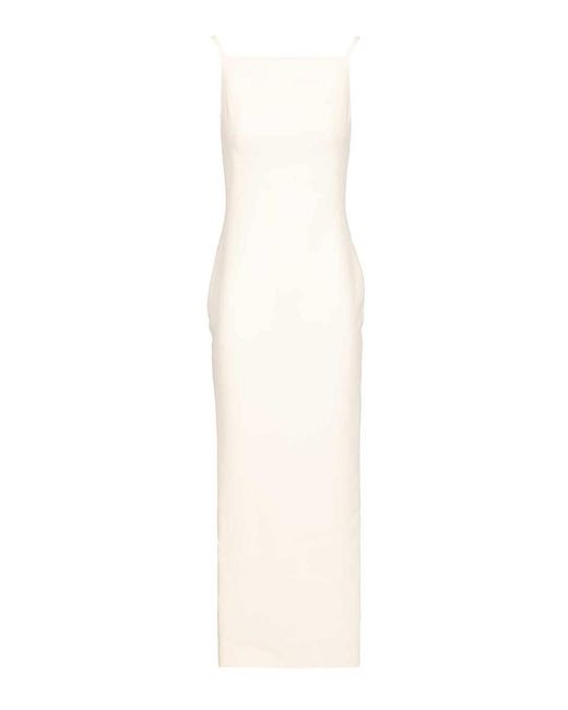 Givenchy White Long Dress With Slit