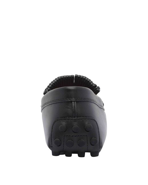 Tod's Gray Gommino Loafers