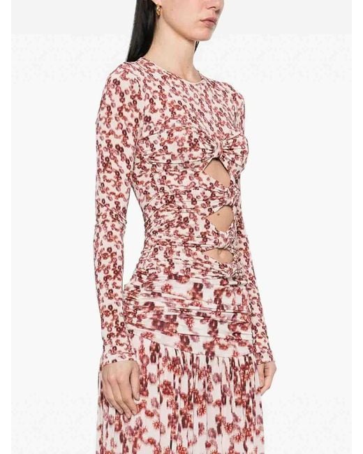 Isabel Marant Red Gladice Haut Top