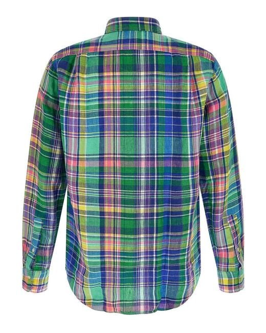Polo Ralph Lauren Blue Shirt for men