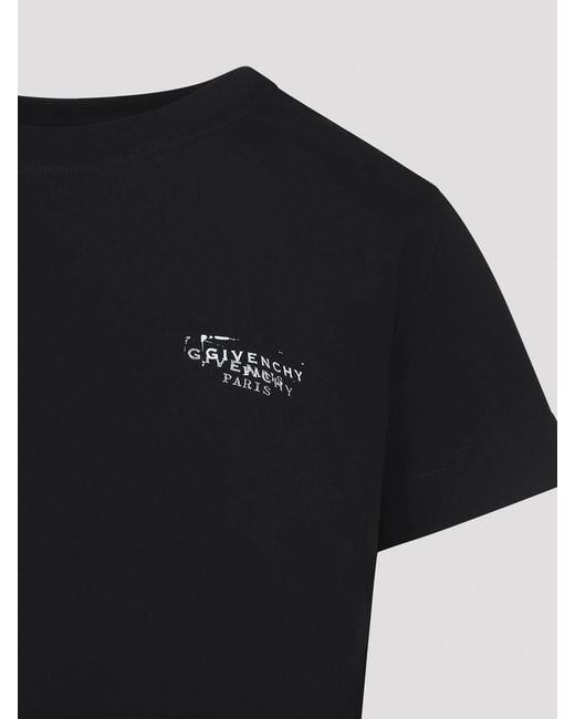 Givenchy Black Cotton T-Shirt