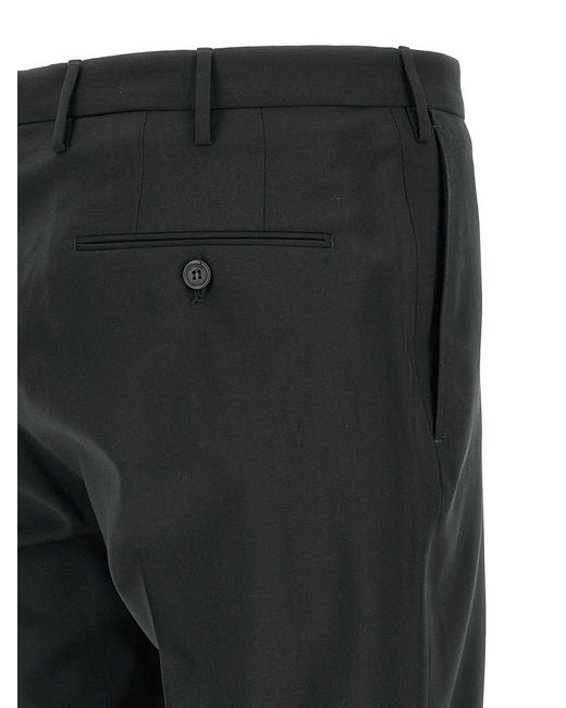 Incotex Black Modello 35 Pants for men