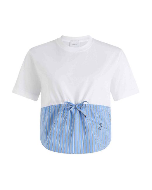 Patou Blue Hybrid T-Shirt