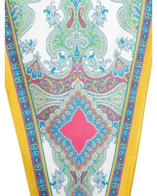 Etro Blue Scarf for men