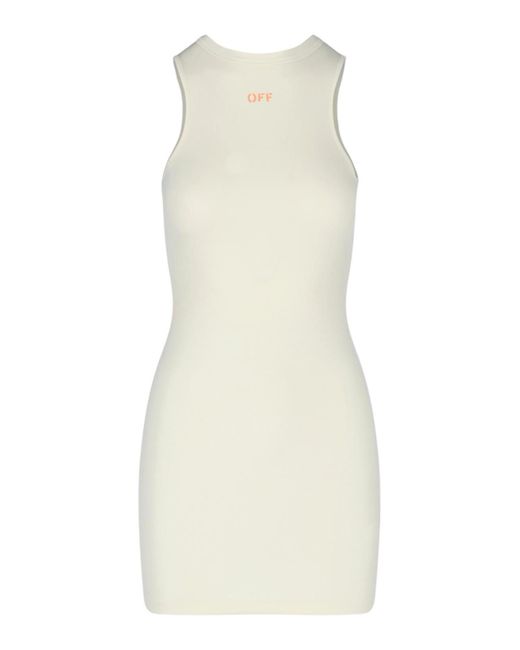 Off-White c/o Virgil Abloh White Mini Dress