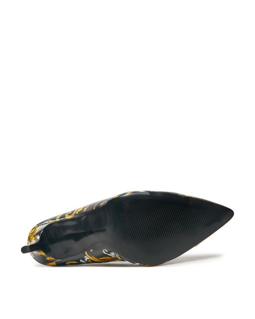 Versace Jeans Couture Metallic Baroque Pump