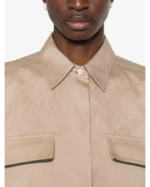 Brunello Cucinelli Natural Shirt