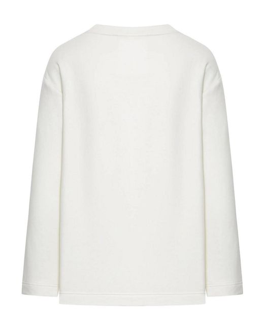 Max Mara White Sweaters