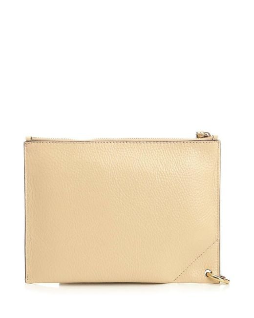 Chloé Natural Chlo Spin Clutch Bag